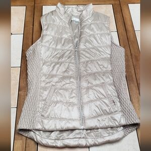 Christopher & Banks Puffer Vest Large